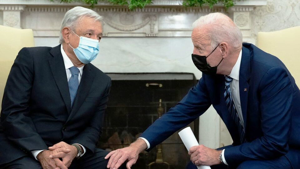 Resaltan López Obrador y Biden “trato de iguales” entre México y EE.UU
