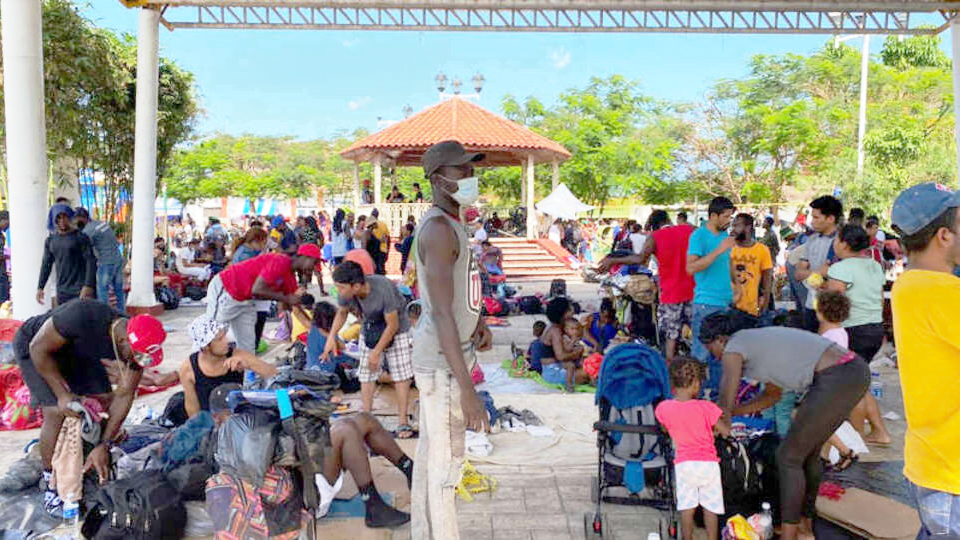 Caravana migrante de Chiapas se disuelve; alcanza acuerdo con el INM