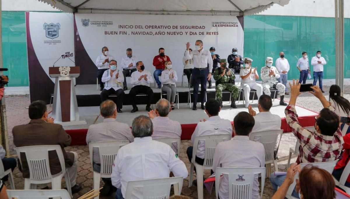 Gobierno maderense inicia con Operativo de Seguridad de Buen Fin y Fiestas Decembrinas