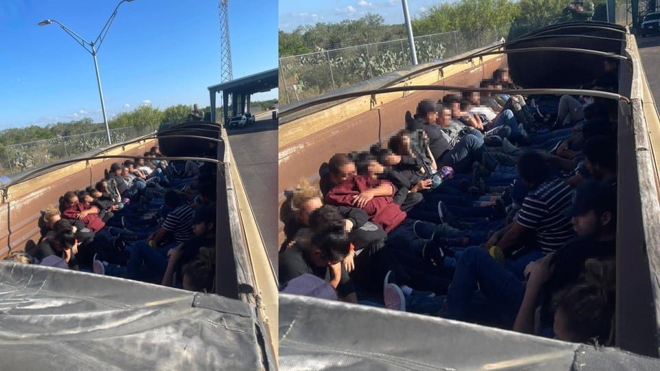 Frustran viaje de 100 ilegales en Laredo, Texas