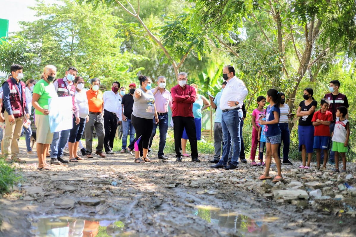 Recorre alcalde de Altamira el callejón Champayán