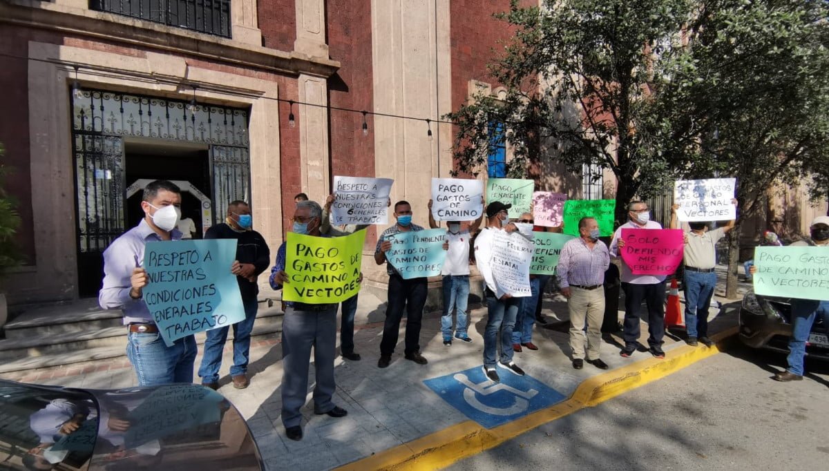 Otra protesta ante Secretaría de Salud, ahora por personal de Vectores