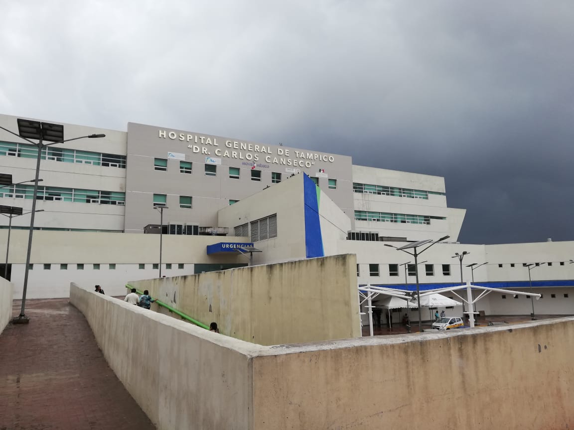 Sólo cinco pacientes con Covid 19 reporta el hospital Dr. Carlos Canseco