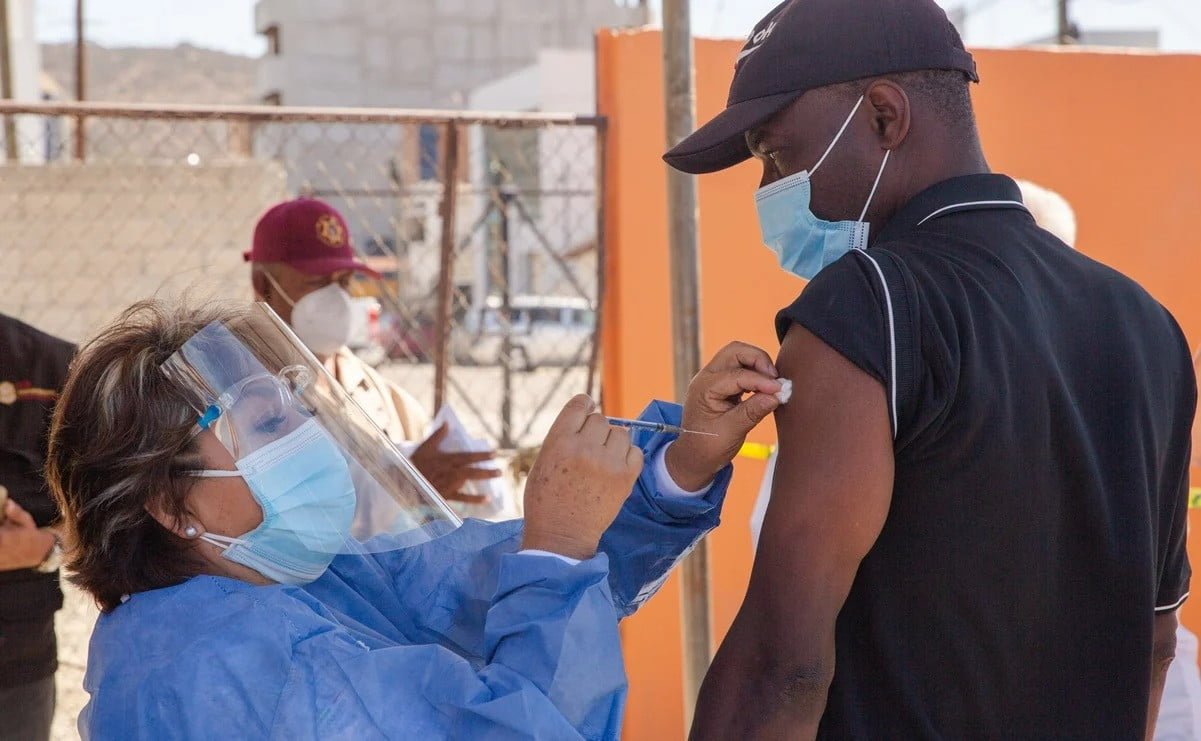 Ofrecen vacunación a migrantes en Reynosa, pero la rechazan porque es Cansino
