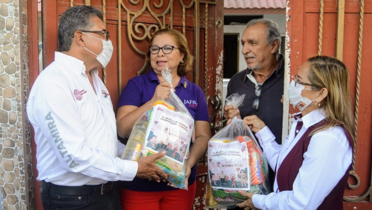 Inicia en Altamira importante programa de apoyo alimenticios sin precedentes 