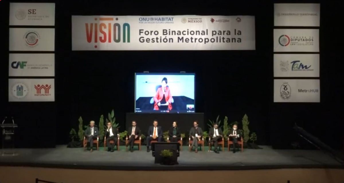 Inicia Foro de Gestión Metropolitana en los Dos Laredos
