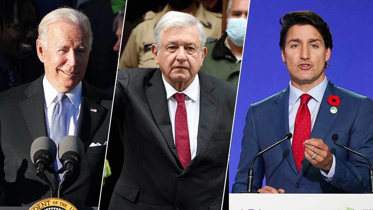 Todo listo para la reunión entre AMLO, Biden y Trudeau en Washington