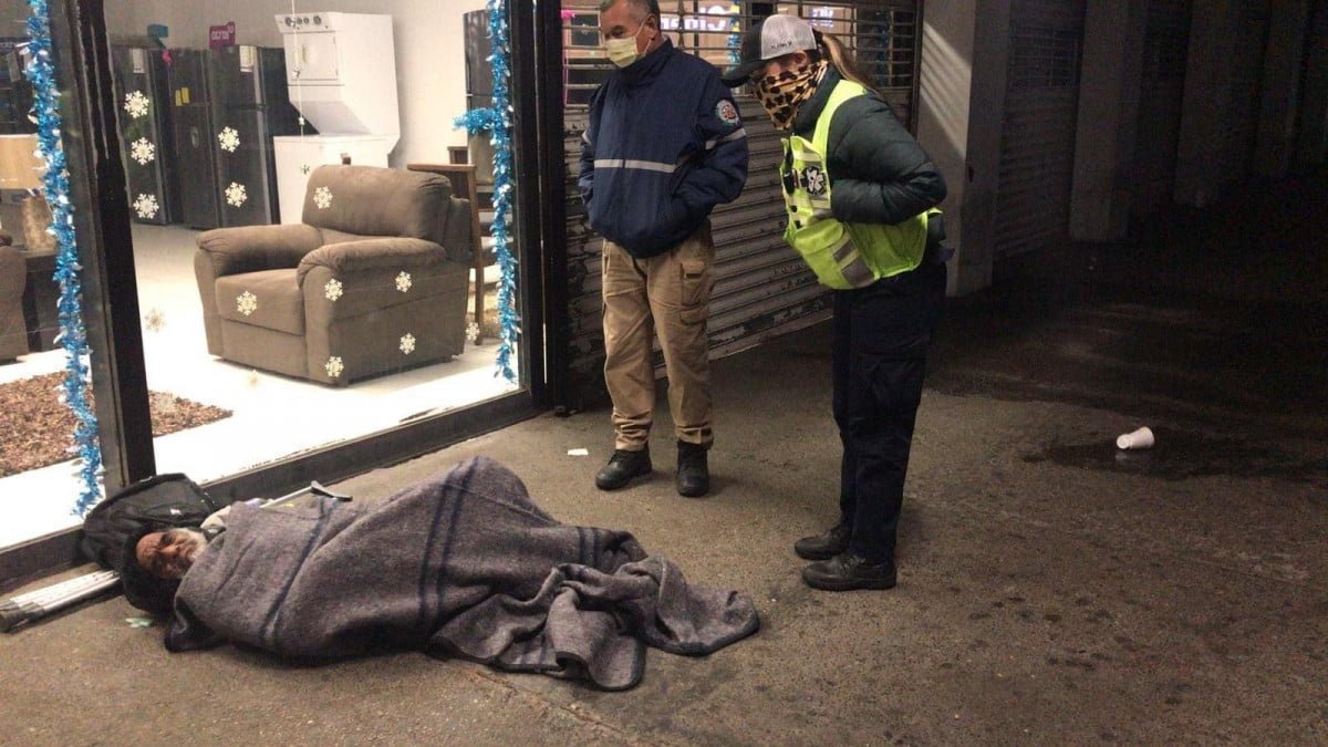 Indigentes se rehúsan a resguardarse del frío en albergue municipal de Nuevo Laredo