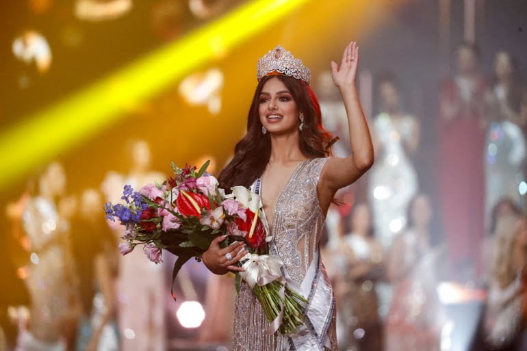 Coronan Miss Universe a la representante de India