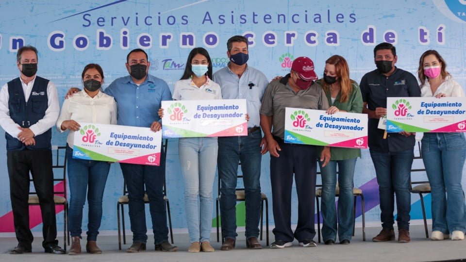 Realiza gira de trabajo Gobernador de Tamaulipas en varios municipios “Cabeza Contigo”