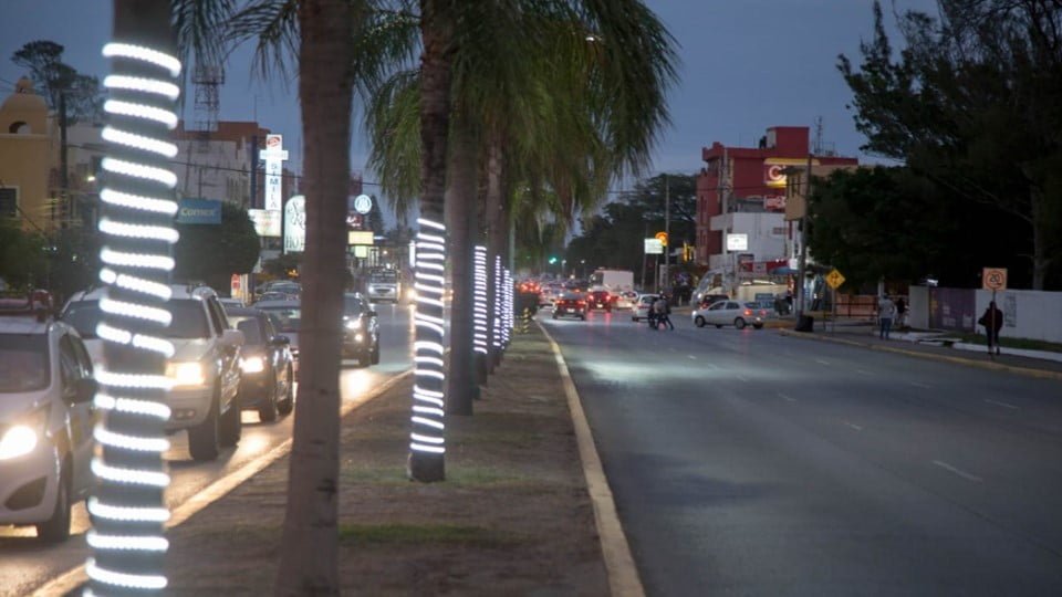 Pide Gobierno de Ciudad Madero Cuidar Iluminación Navideña