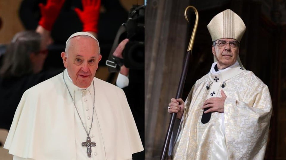 El Papa defiende al exarzobispo de París y afirma que “no es un pecado grave”