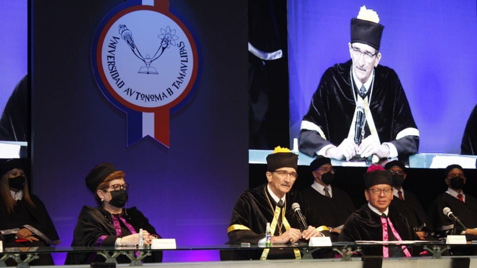 Preside Rector homenaje de la UAT a universitarios del Campus Sur