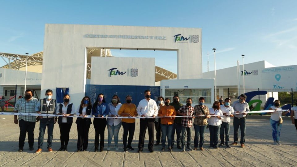 Histórica inversión de más de 650 MDP en Parques y Centros de Bienestar en Tamaulipas