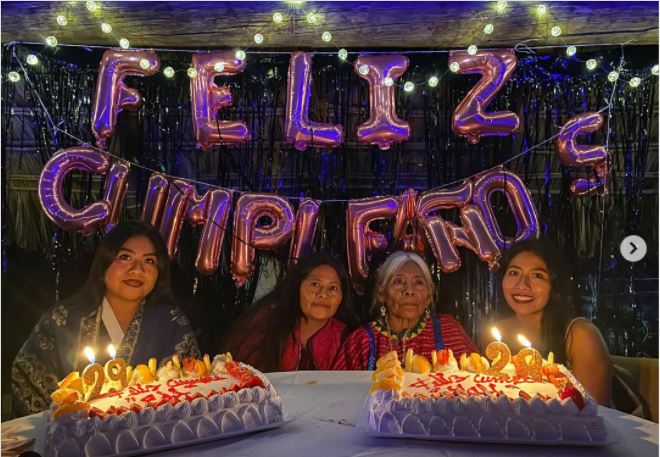 Así es como celebró Yalitza Aparicio su cumpleaños