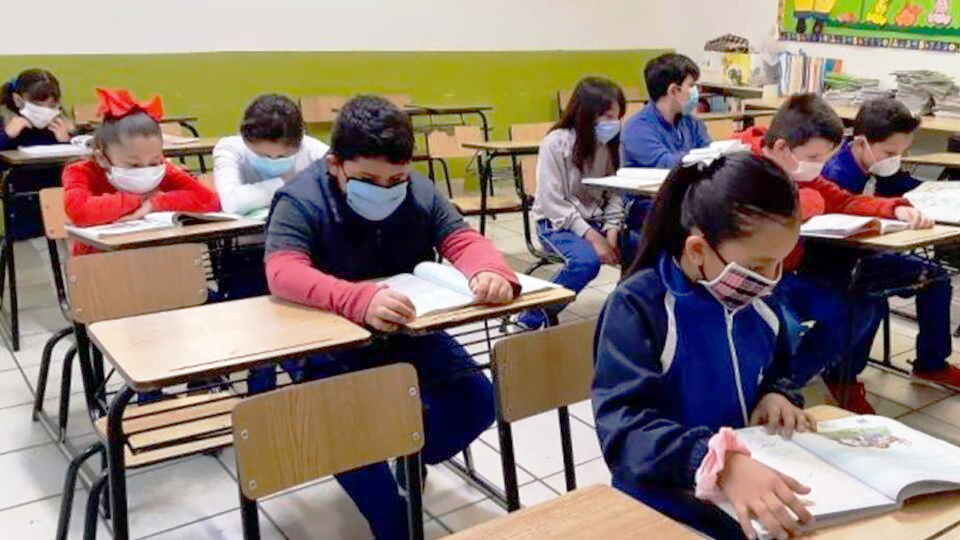 Confirman 96 contagios de covid19 por regreso a clases presenciales en Tamaulipas