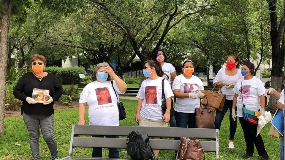 Arriban colectivos de familiares de desaparecidos a Valle Hermoso