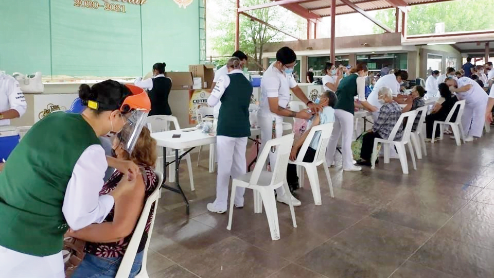 Más de 2 millones de personas han sido vacunadas contra Covid-19 en Tamaulipas