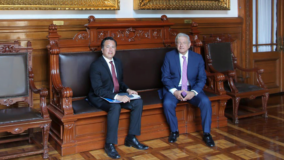 Cuitláhuac García, incapaz de cometer una injusticia: AMLO sobre detención de José Manuel del Río