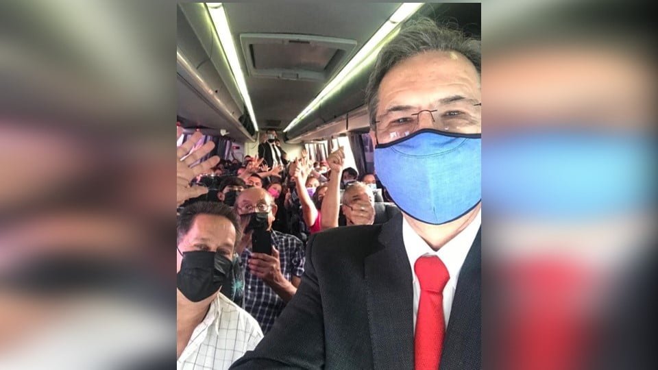 Constata Embajador de México en EU mega vacunación contra Covid de Nuevo Laredo