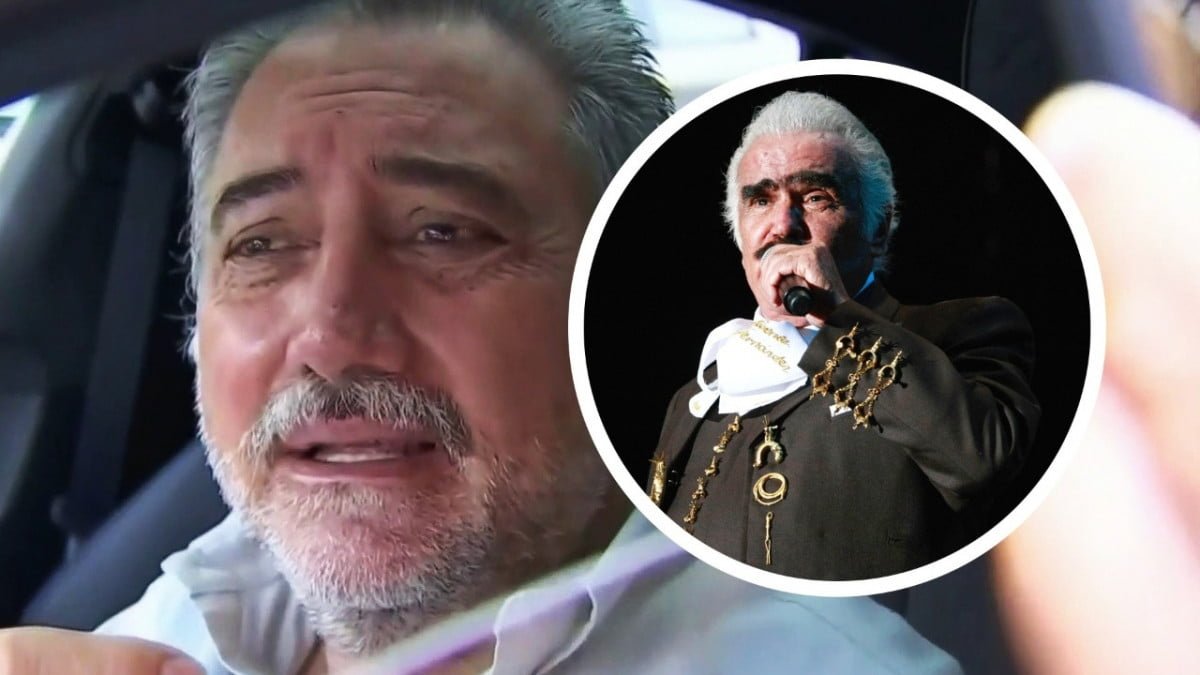 «Lo veo muy cansado», Hijo de Vicente Fernández habla sobre su salud