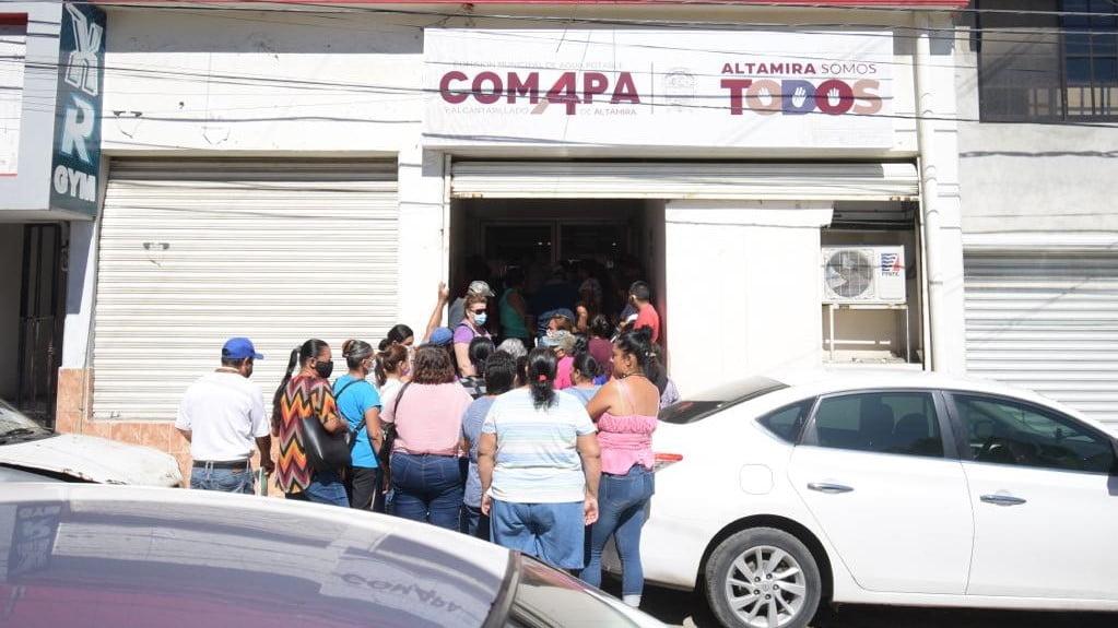 Sólo siete mil usuarios han regularizado su situación ante Comapa Altamira
