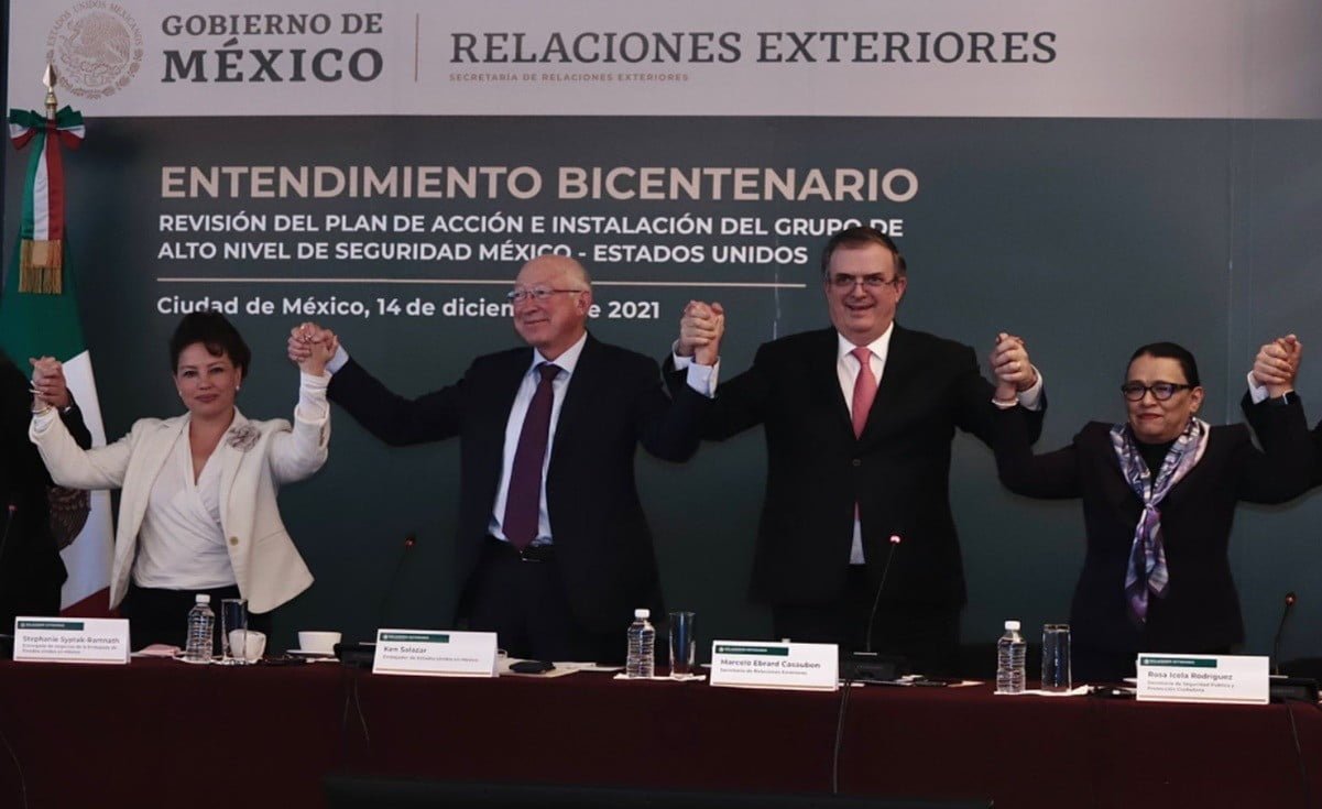 Instalan Grupo de Alto Nivel de Seguridad México-EU