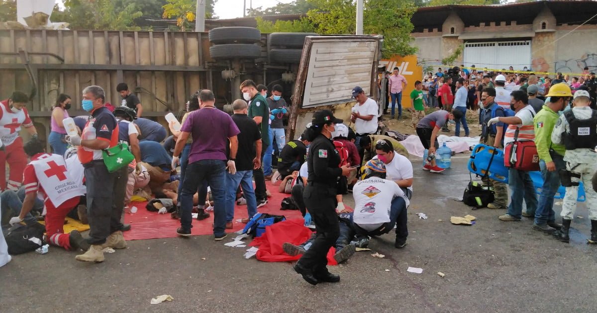 Acusa AMLO “lentitud” de EE.UU. para resolver crisis de migrantes, luego de tragedia en Chiapas