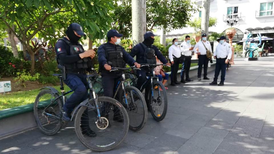 Fue reforzada la seguridad en Tampico por temporada decembrina