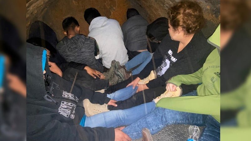 Aseguran a 70 migrantes en frontera con Tamaulipas; iban ocultos dentro de una pipa