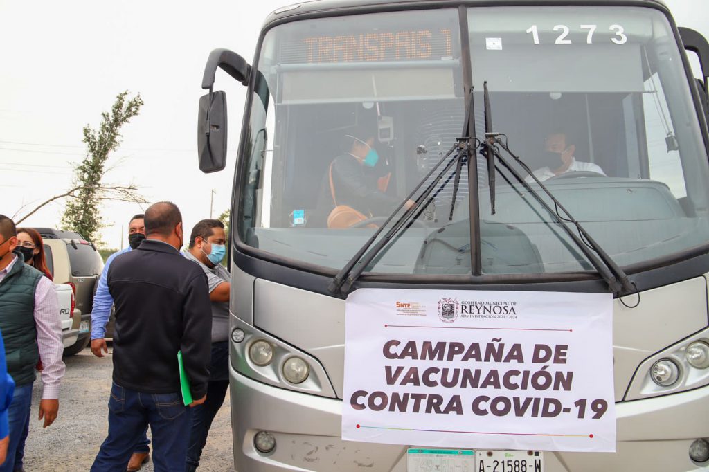 Vacunarán a maestros y jubilados de Reynosa en McAllen