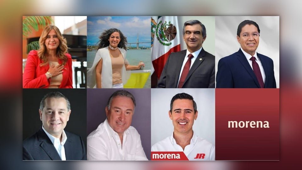MORENA oficializa aspirantes para gubernatura de 6 estados, entre ellos Tamaulipas
