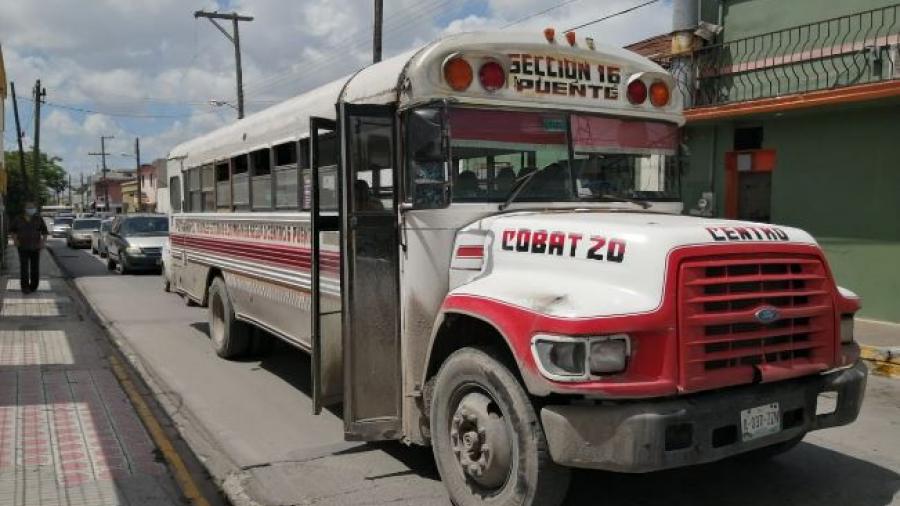No habrá aumento a la tarifa del transporte publico en Matamoros