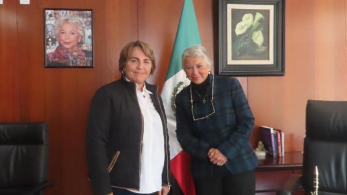 Olga Sánchez y Laura Esther Beristaín se reúnen para tratar la violencia contra la mujer