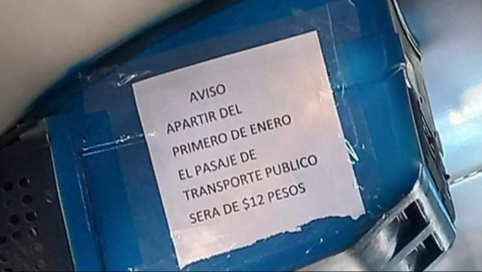 Aumenta el pasaje de transporte publico en Reynosa $3 pesos; no estaba autorizado