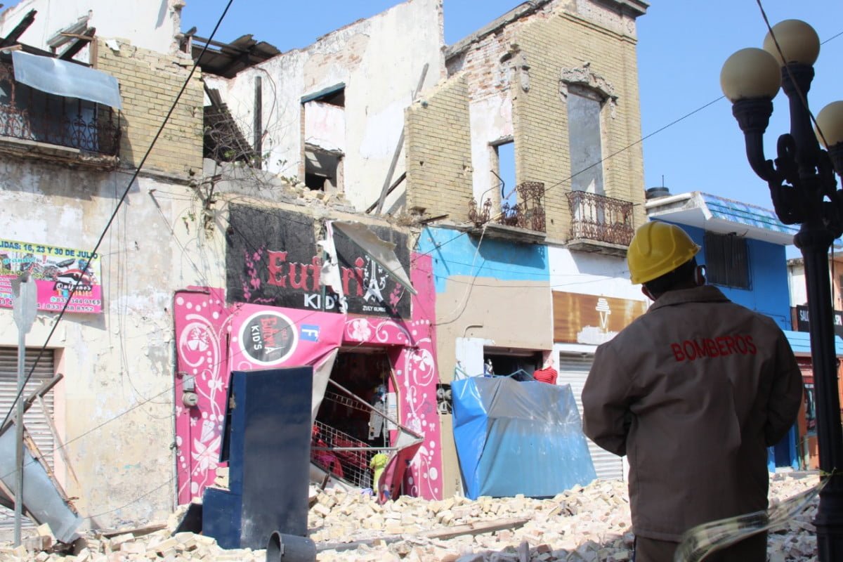 Aplicaran multa a propietario del inmueble que colapsó en Tampico