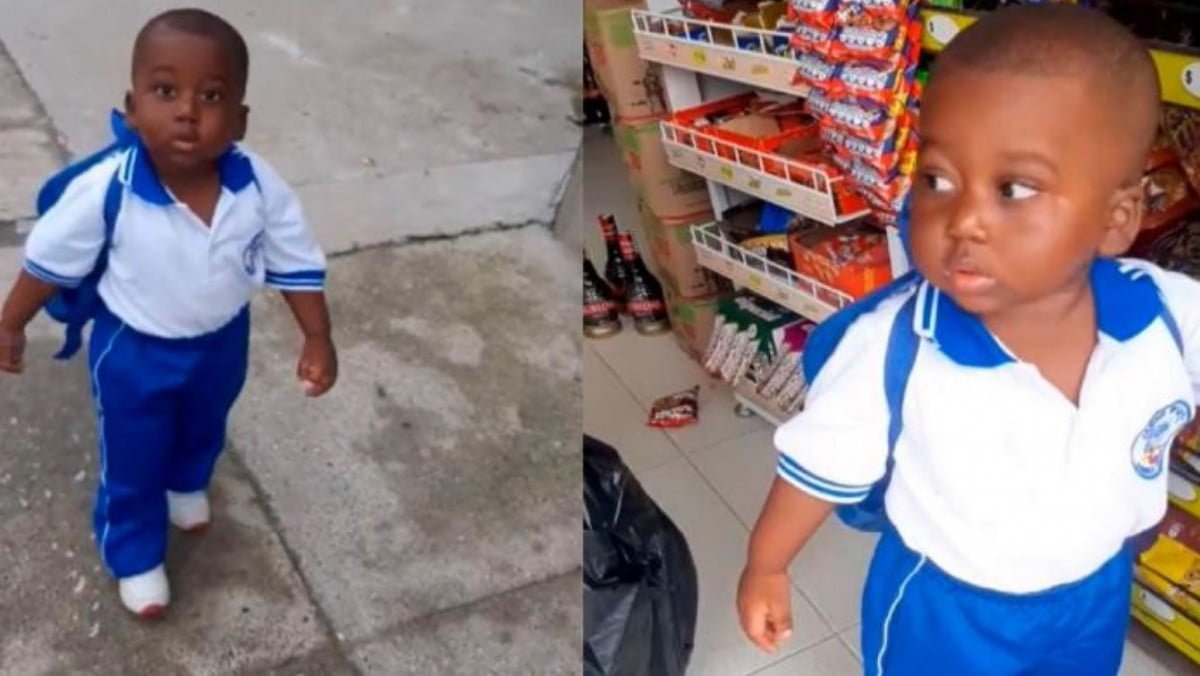 Niño causa sensación en redes sociales por “caminar como hombre”