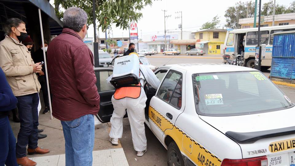 Gobierno de Altamira combate contagios del Covid–19 a través de jornadas de sanitización