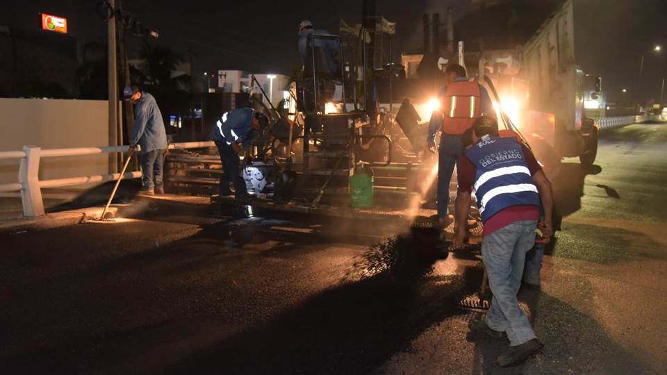 Brindan en Tampico Mantenimiento Constante a las Principales Calles y Avenidas