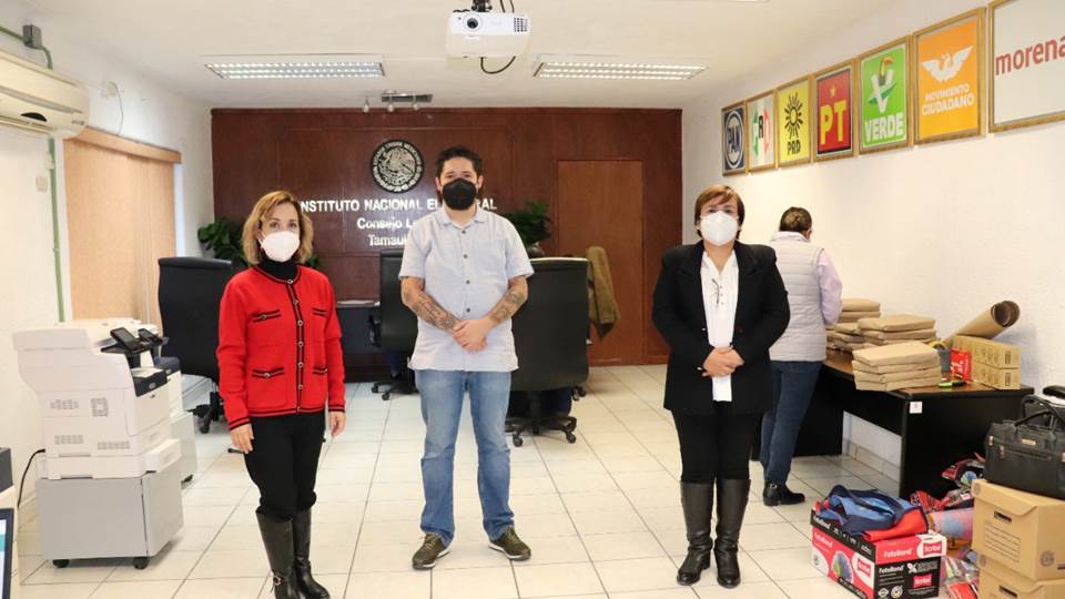 Realiza INE Tamaulipas reproducción de examen para aspirantes a supervisor y capacitador electoral
