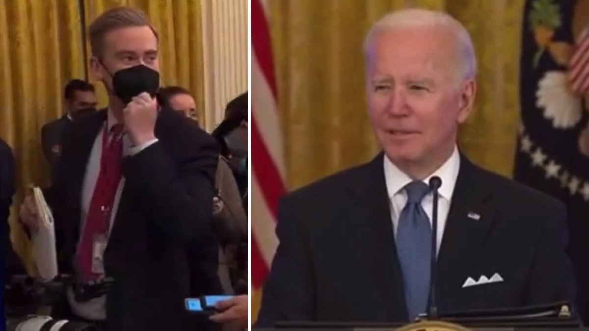“Qué estúpido hijo de Pe$&@?”, llama Presidente Biden a reportero