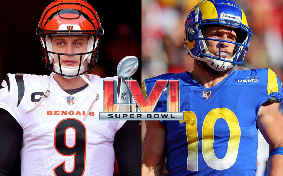 Listo el Super Bowl LVI, Rams vs Bengals
