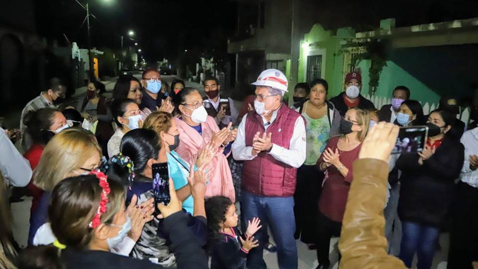 Enciende Gobierno de Altamira 21 Nuevas Luminarias en Avenida Tamaulipas