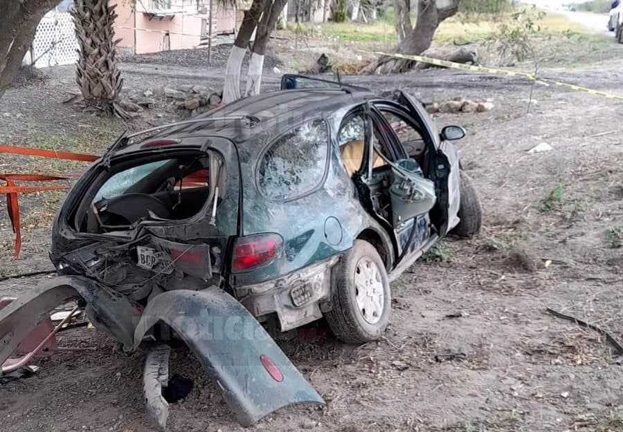 Muere mujer de la tercera edad en accidente automovilístico