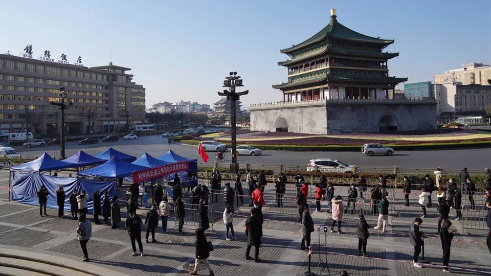 China pone fin a confinamiento por brote de covid-19 en la ciudad de Xian