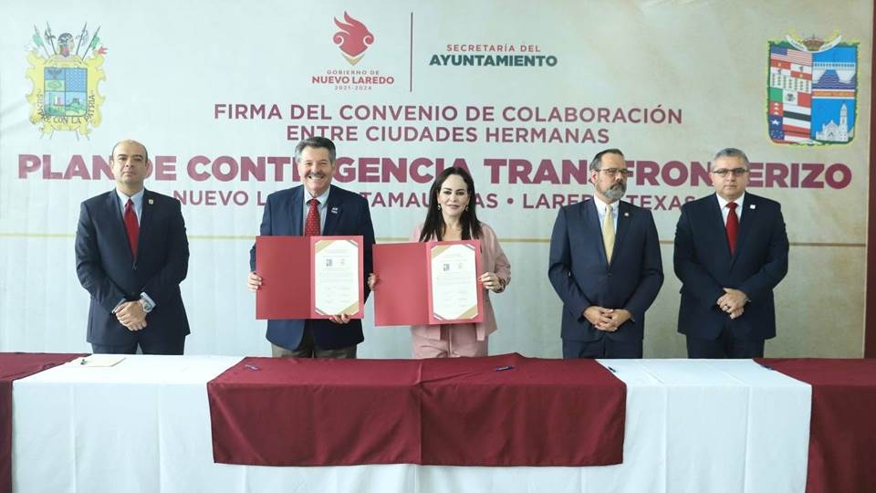 Nuevo Laredo al 100; Municipio Gestiona Colaboración Binacional ante Contingencias