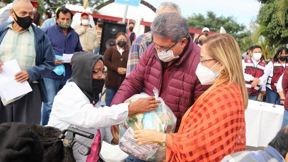 375 Apoyos Alimenticios entrega DIF Altamira en Sector Villa Cuauhtémoc