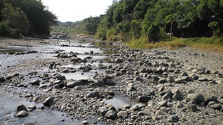 A falta de lluvia, los ríos de Tamaulipas se encuentran casi secos