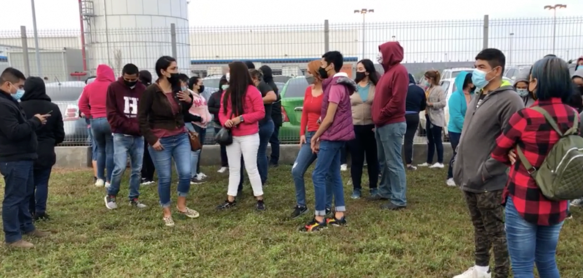 Nuevo paro laboral en la maquiladora Inteva de Matamoros