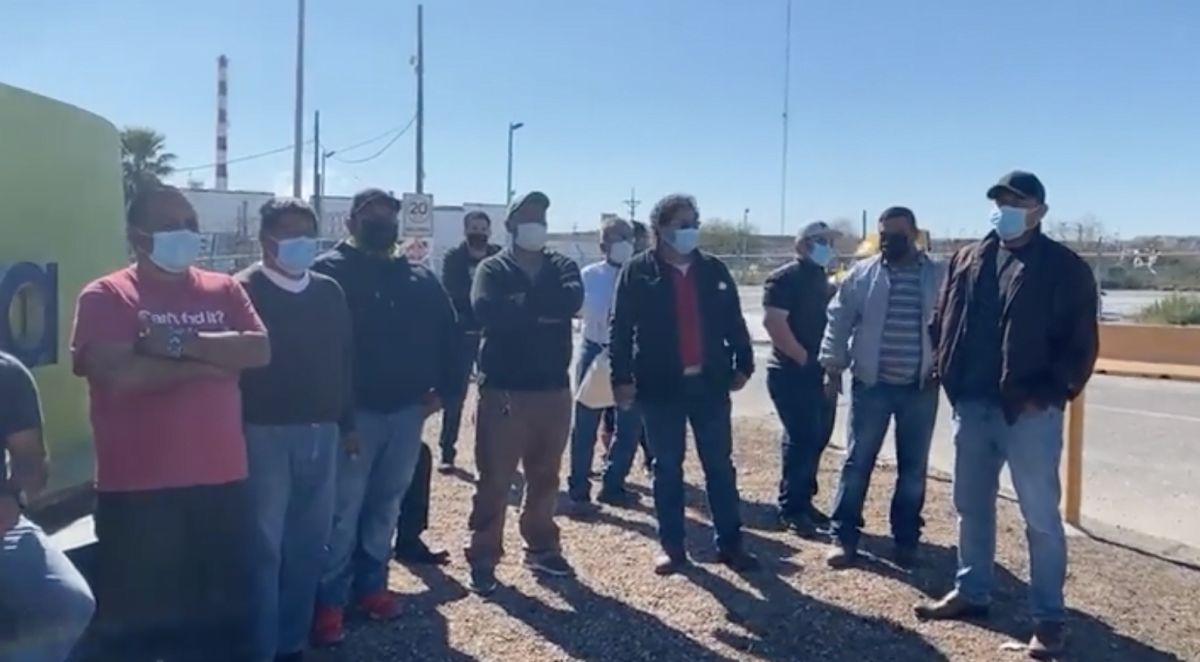 Maquiladora de Matamoros se declara en quiebra y niega liquidación, hay protesta